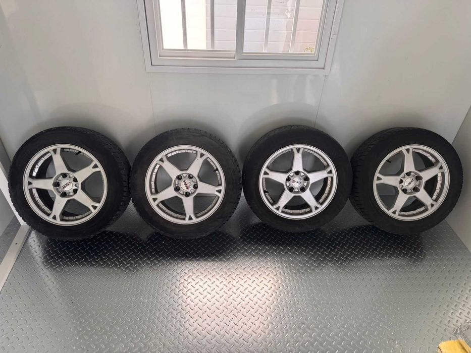 Alufelgi R16 5/108 ET38 wraz z oponami żimowymi