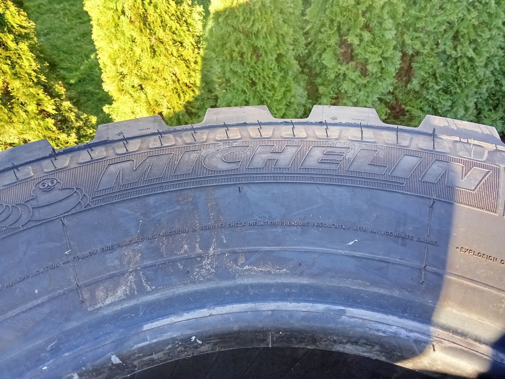 2szt Opona urzywana Michelin 335/80R20