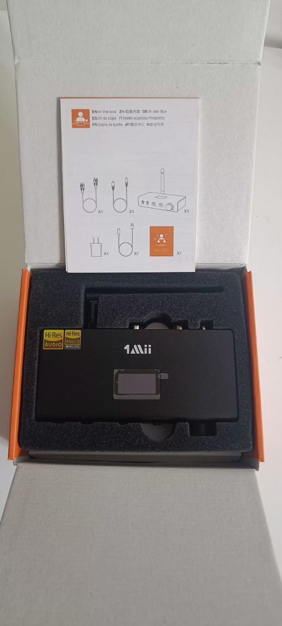HiFi Блютуз адаптер 1MII DS700, DS220, 3в1, стерео и т.д. КРУТАЯ ШТУКА
