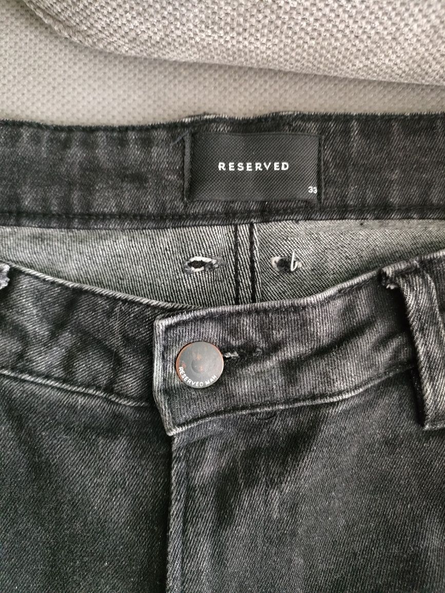 Spodnie młodzieżowe/męskie jeans Reserved 33