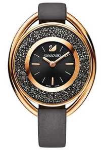 zegarek swarovski crystalline nowy oryginalny damski czarny zloty