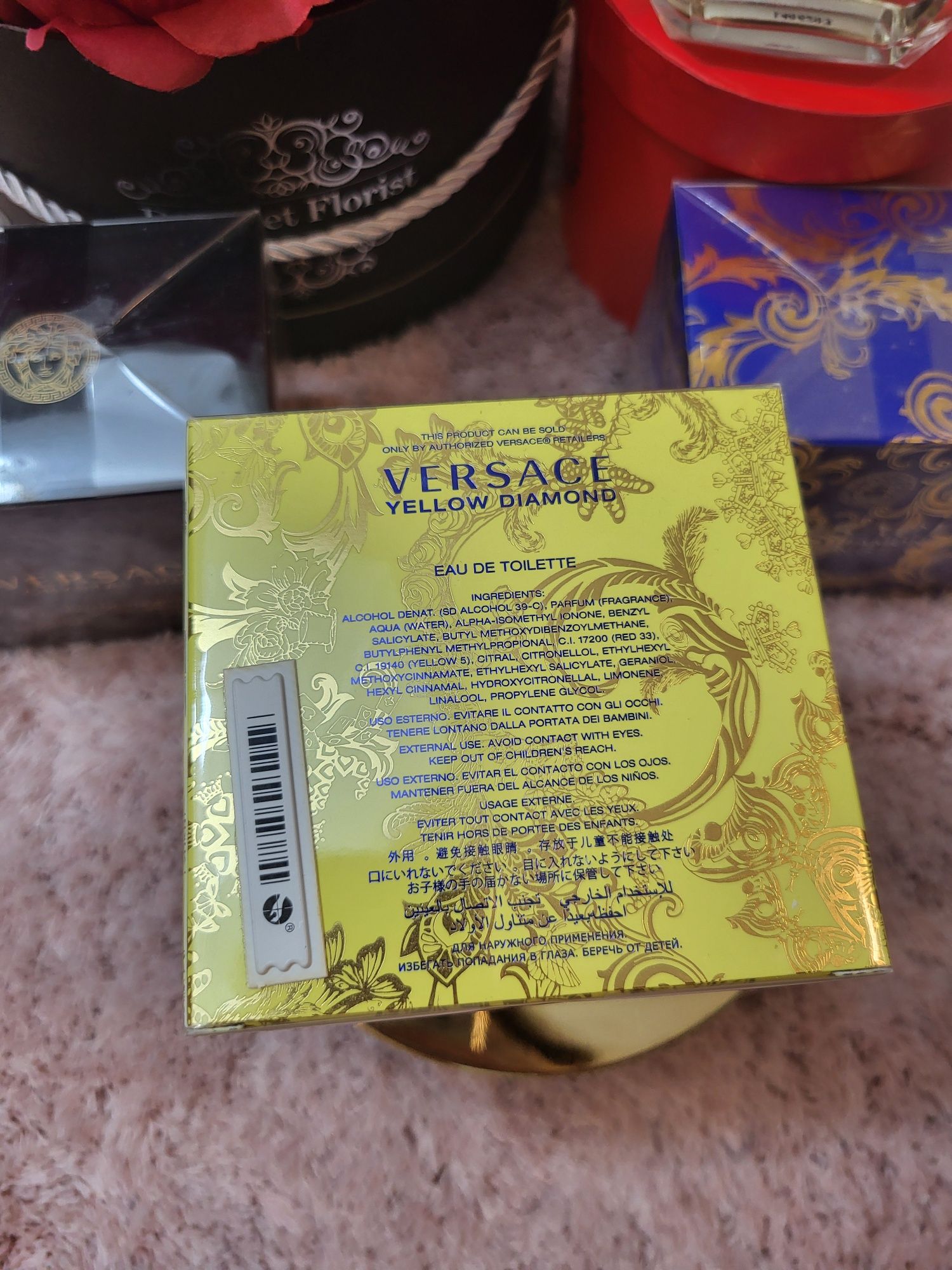 Versace yellow Diamond oryginalne perfumy damskie edt 2013r walentynki