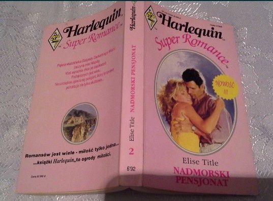 Harlequin seria Super Romance - kolekcja książek

Wydanie I. 1992 rok