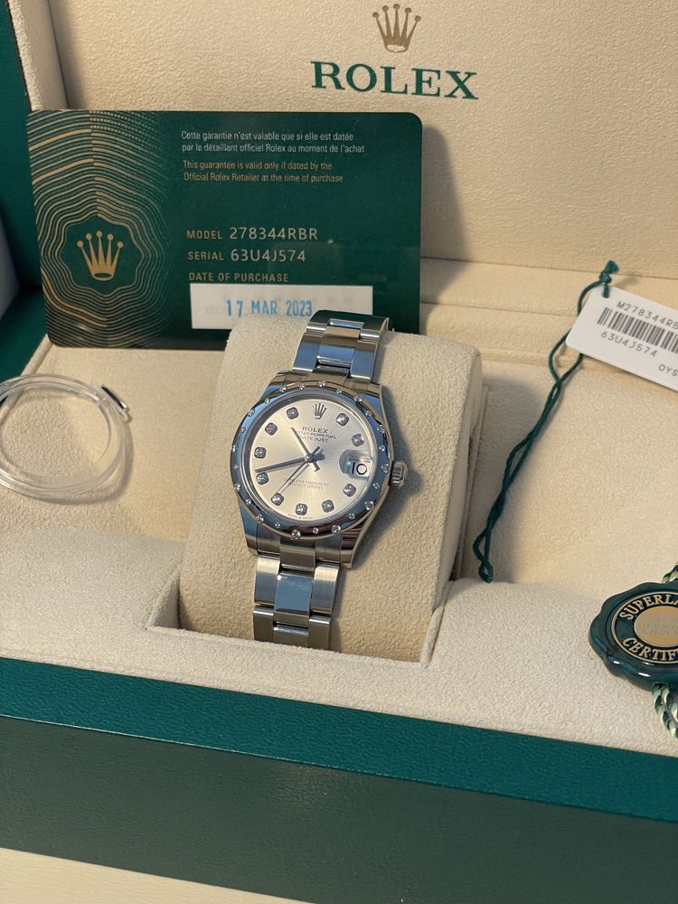 Rolex Datejust 31 Brilhantes