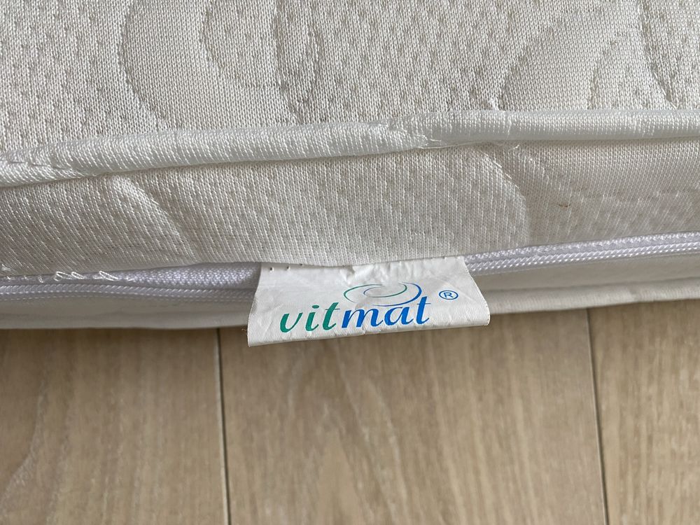 Materac niemowlecy 120x60x9cm lateks-kokos Vitmat coco-baby