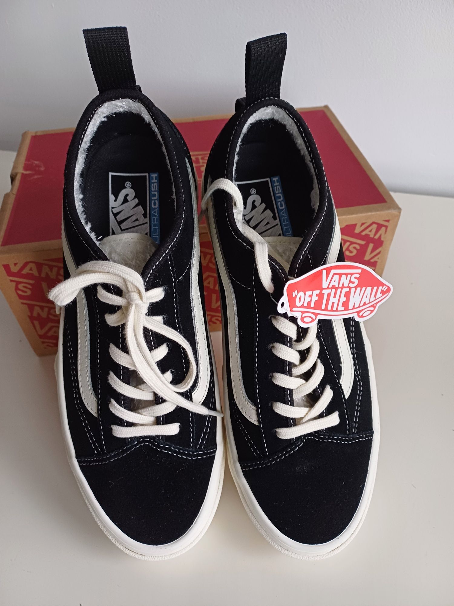 Tenisówki Vans Sentry Old Skool Sherpa Suede Black 40 /40,5