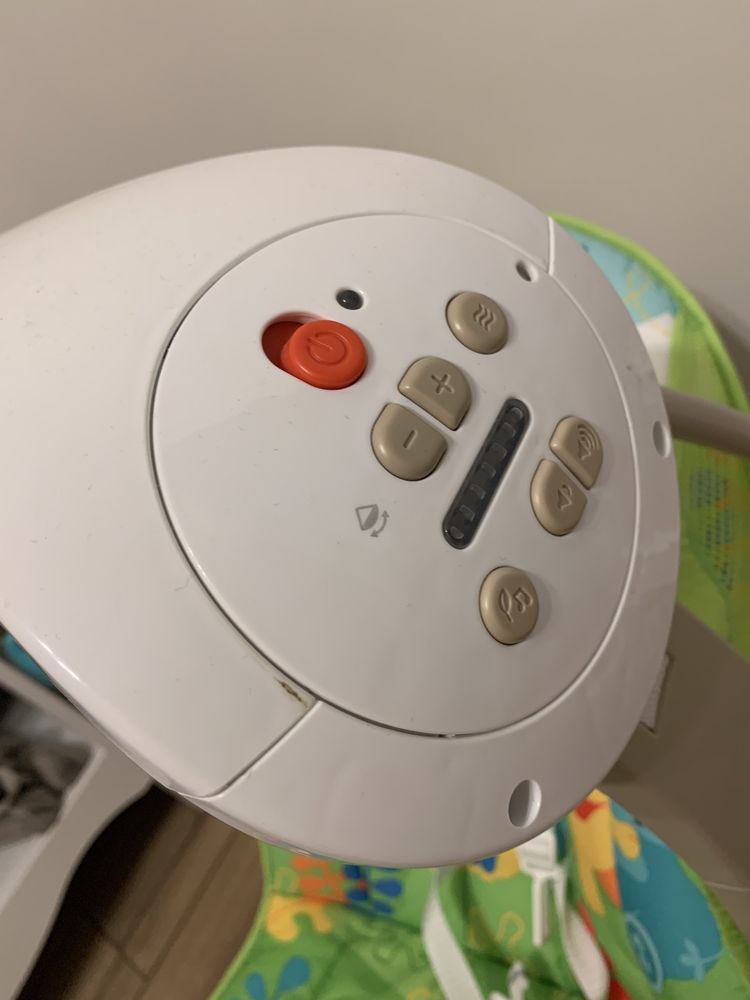 Fisher Price Huśtawka-Leżaczek dla Niemowląt 2w1 NOWA