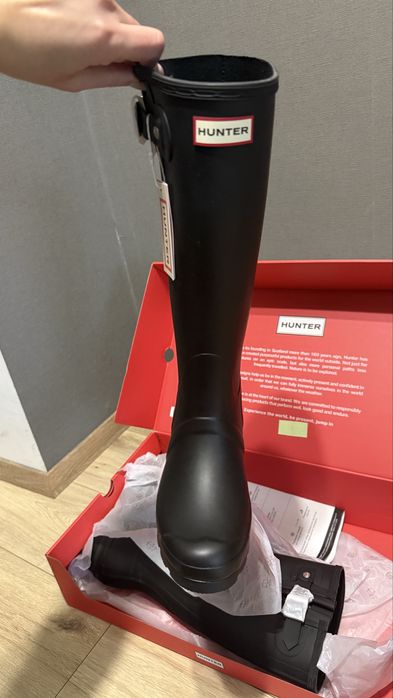 Взуття сапоги hunter