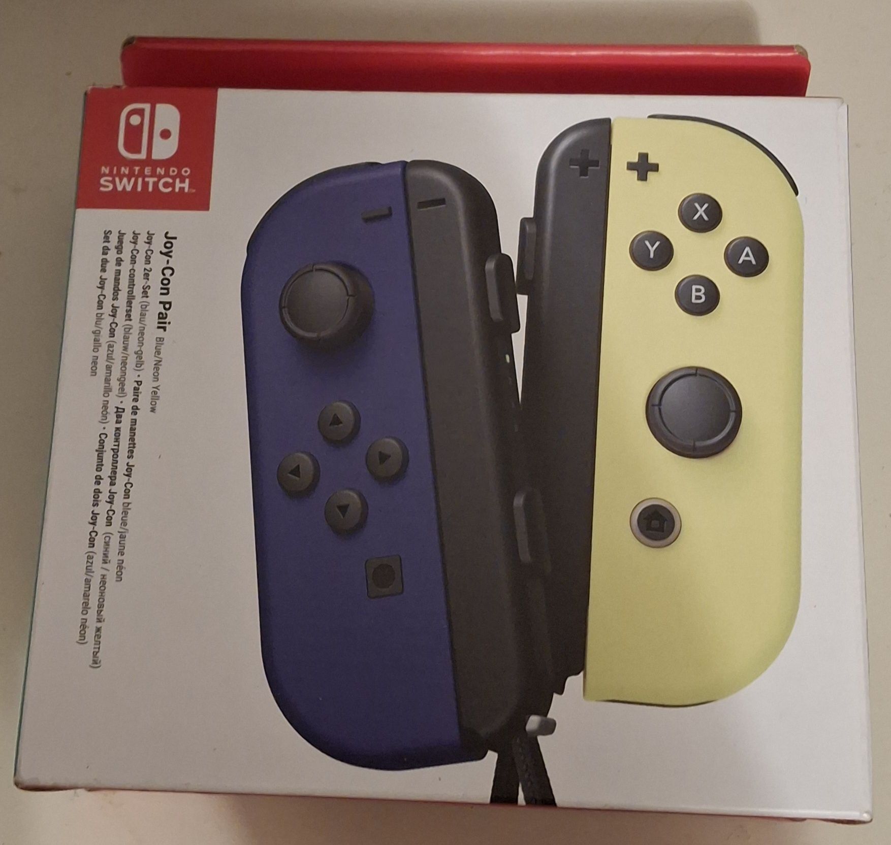 Comando Joy-Con Nintendo Switch, Roxo/amarelo