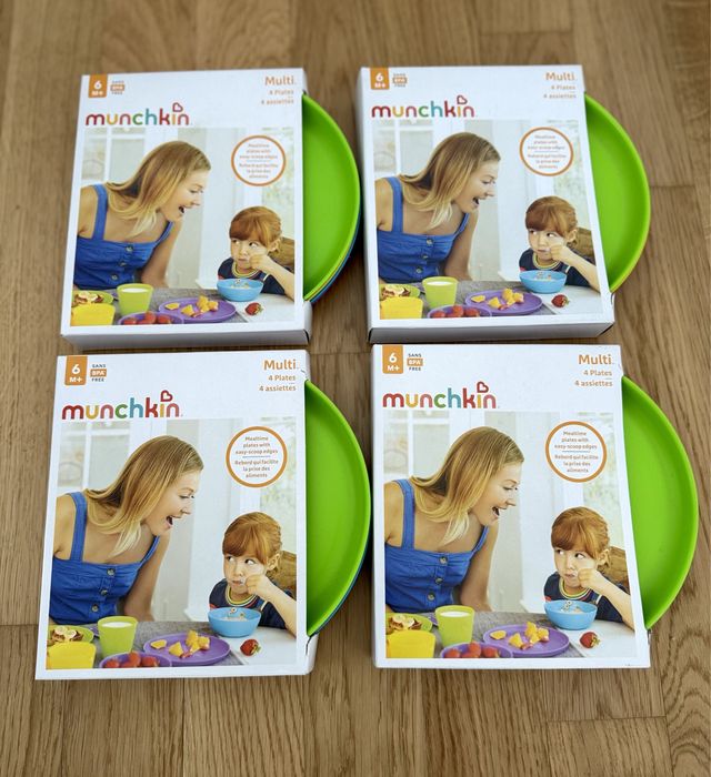 Набір дитячих тарілок Munchkin Multi Plates - 4 шт