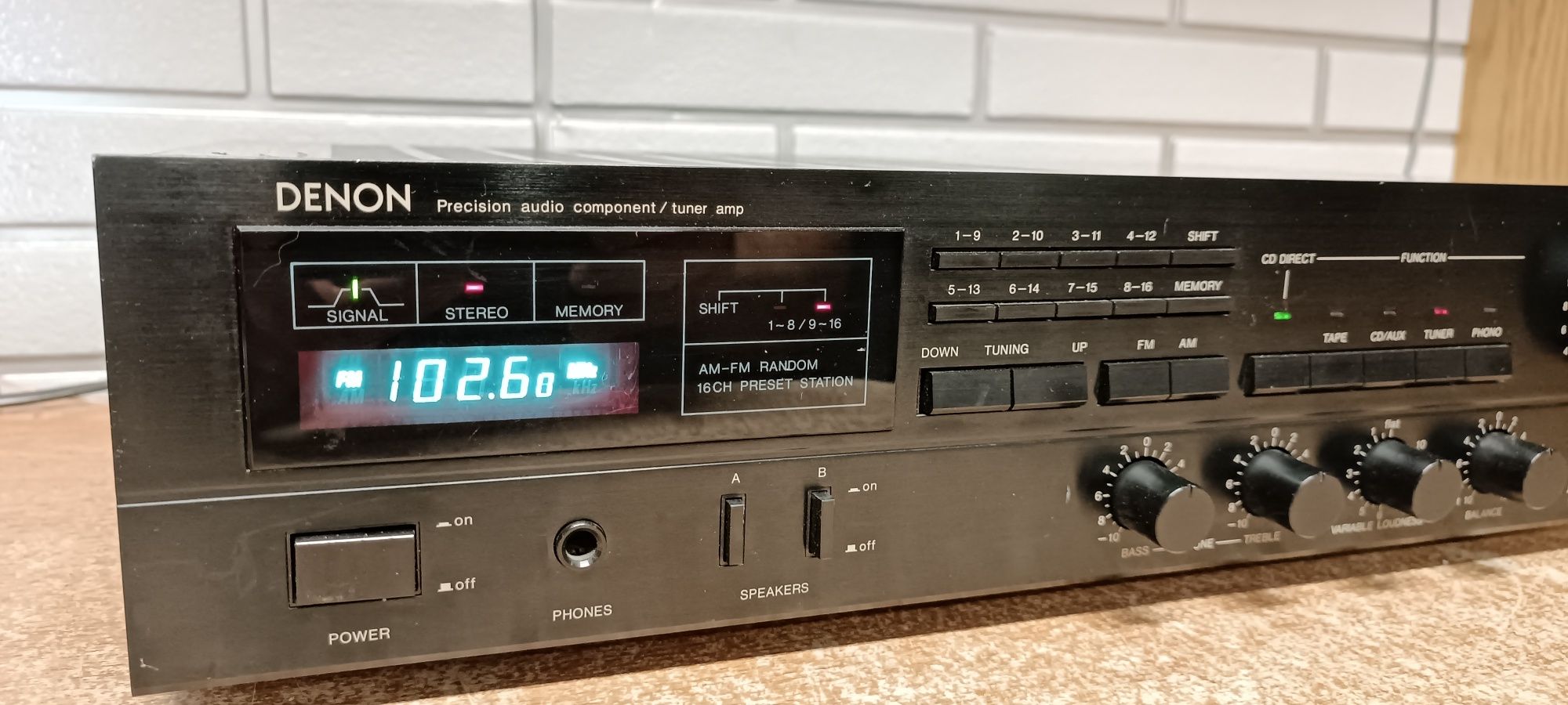 Amplituner stereo DENON DRA-35. Japan