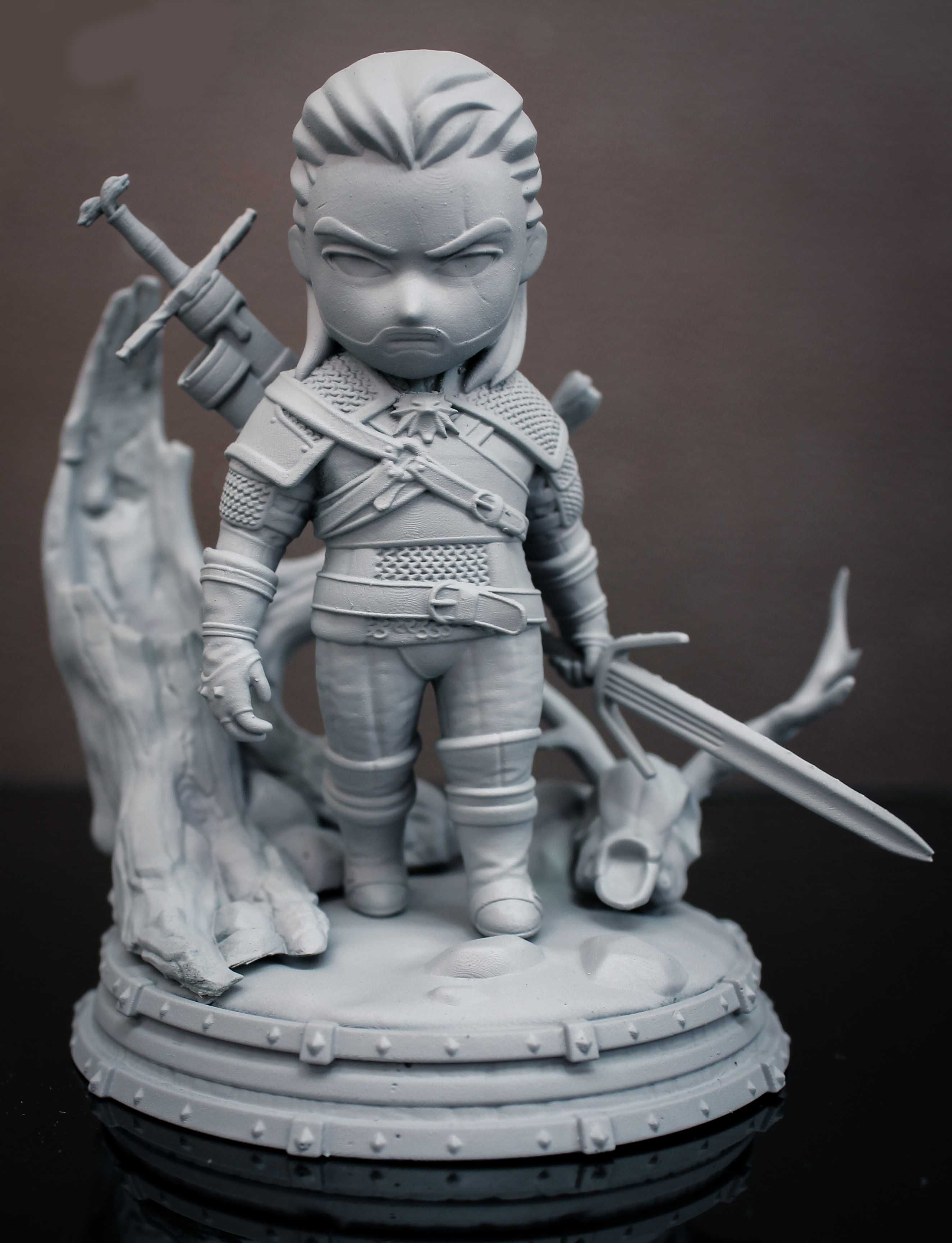 Mini figurka Geralta z Rivi Wiedźmin