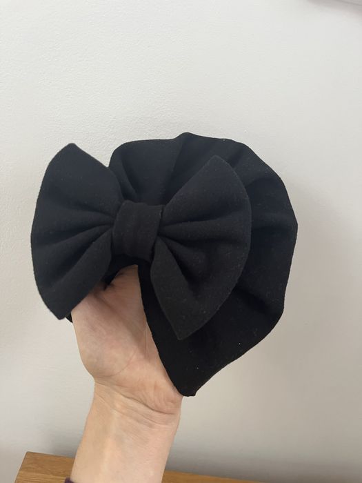 Turban czapka z kokarda 68 74