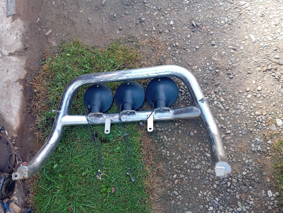 Захист бампера Хюндай Сантафе