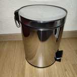 Kosz na śmieci aluminiowy 5L