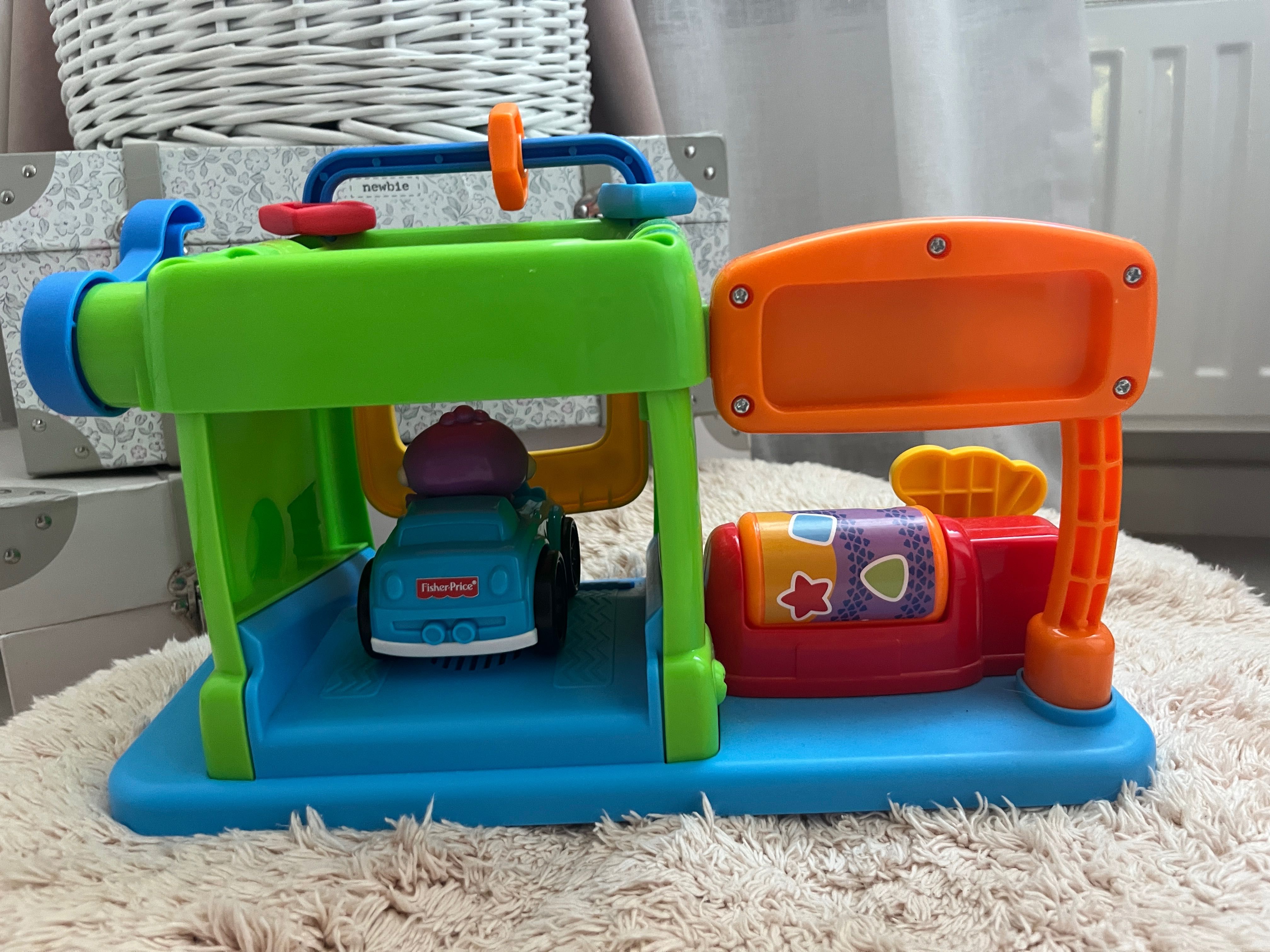 Fisher price warsztat szczeniaczek piesek piosenki samochód gra