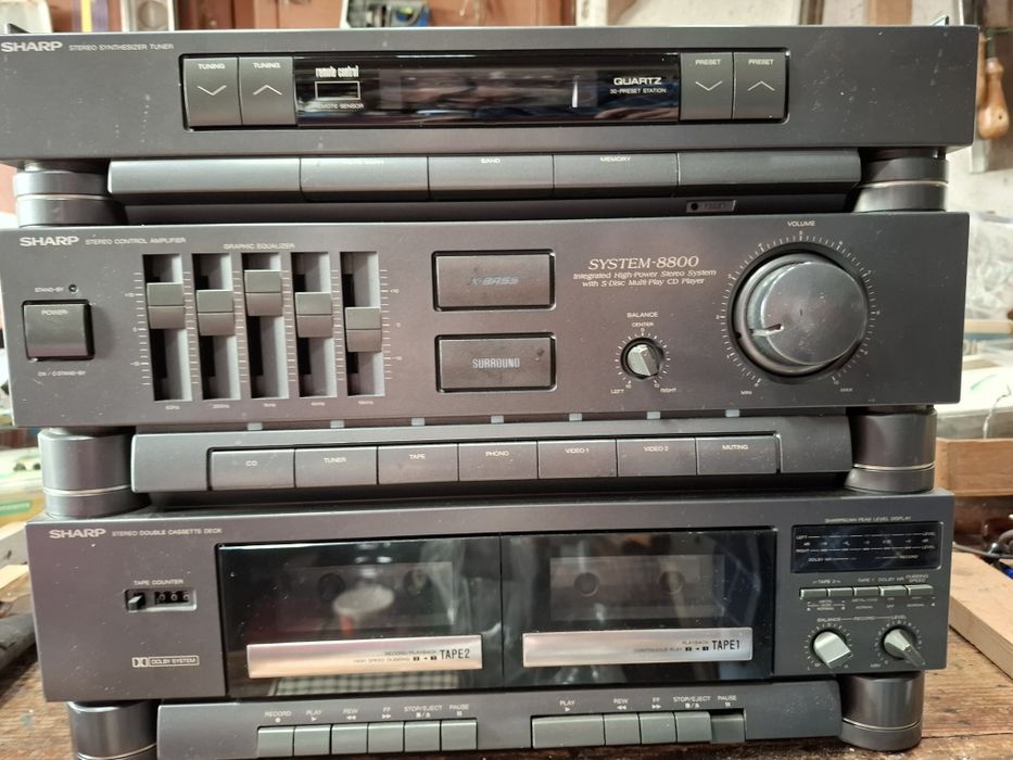 Aparelho Sharp system 8800