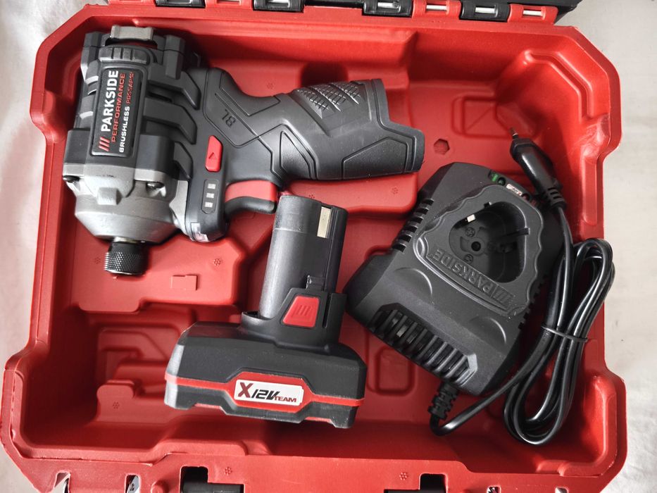 Chave impacto 170Nm 12v Parkside * NOVA *