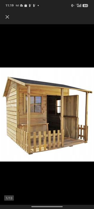 Domek dla dzieci plus stolik i piaskownica