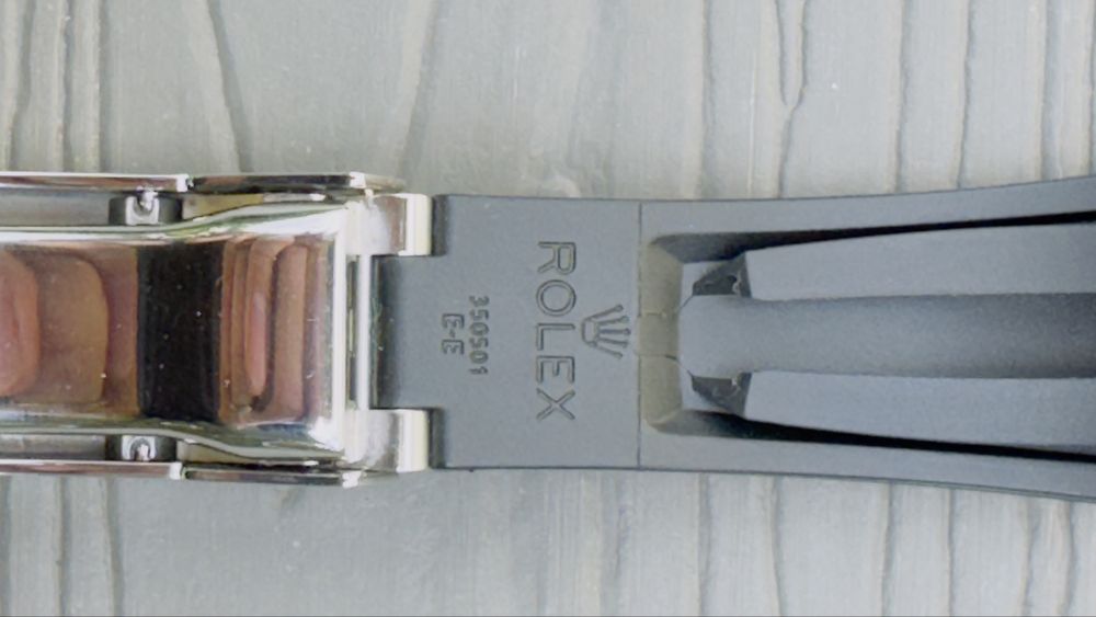 Pasek gumowy Rolex Oysterflex Glidelock 20mm Submariner, Daytona, GMT