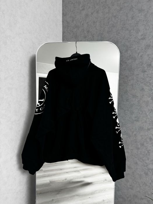 Project gr x Mastermind zip чорная зипка худи кофта