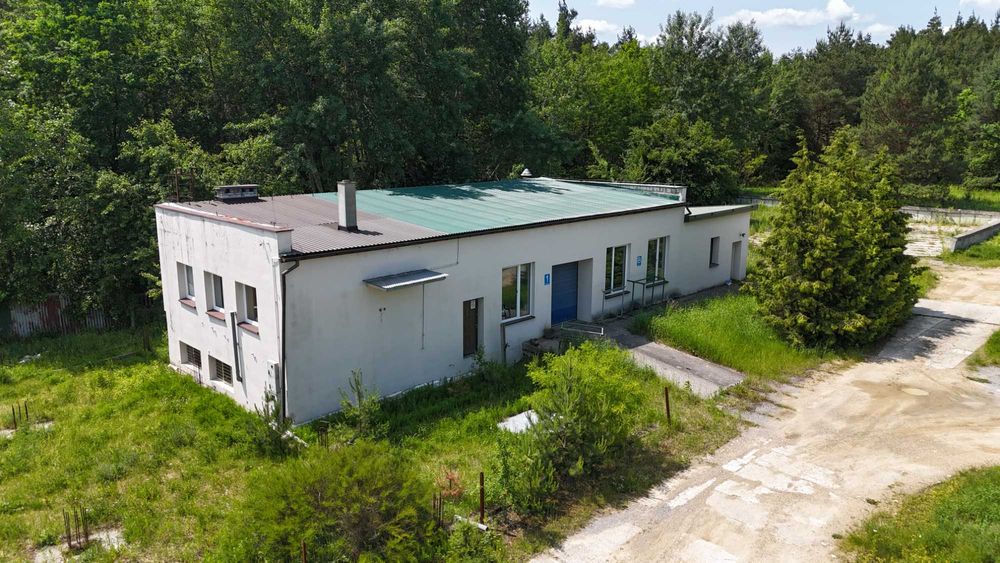 Hala usługowo-przemysłowa z potencjałem mieszkalnym w Sztombergach