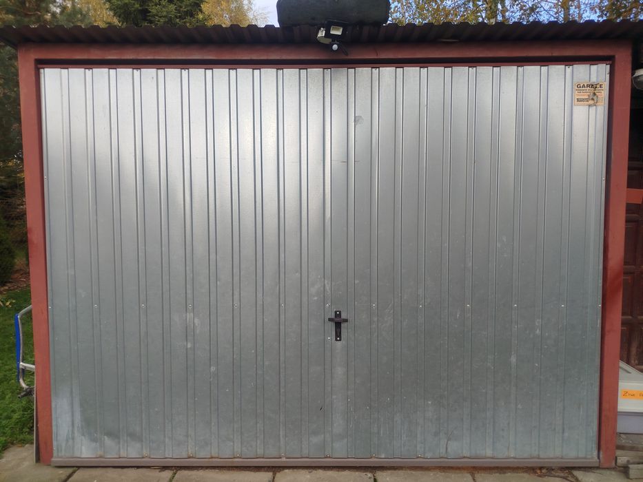 Garaż blaszany ocynk I gatunek 3×5