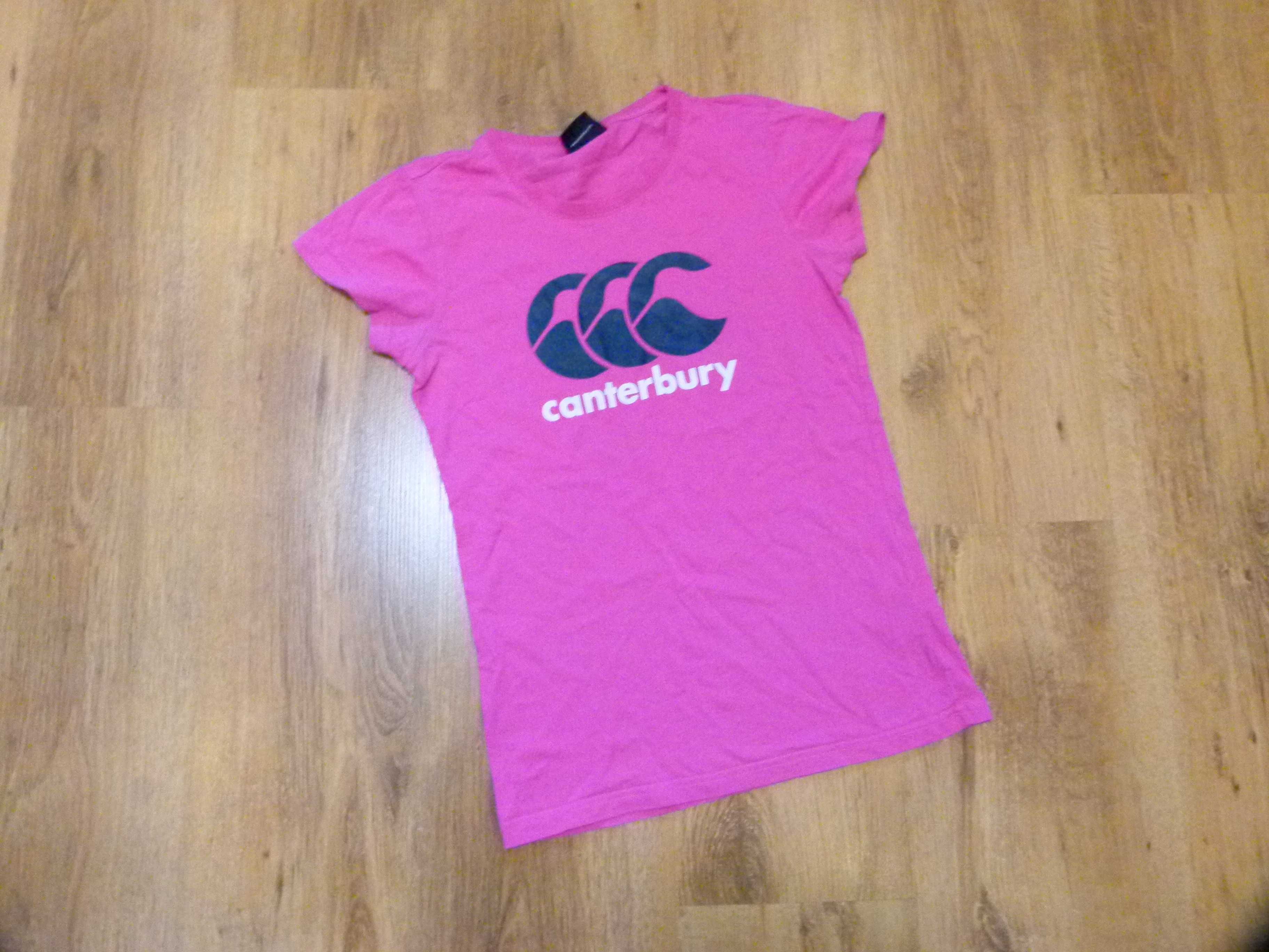 Canterbury koszulka t-shirt różowy rozm 36 S