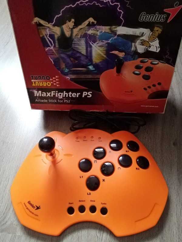 Genius MaxFighter PS Arcade joystick / Playstation ps2 ps1