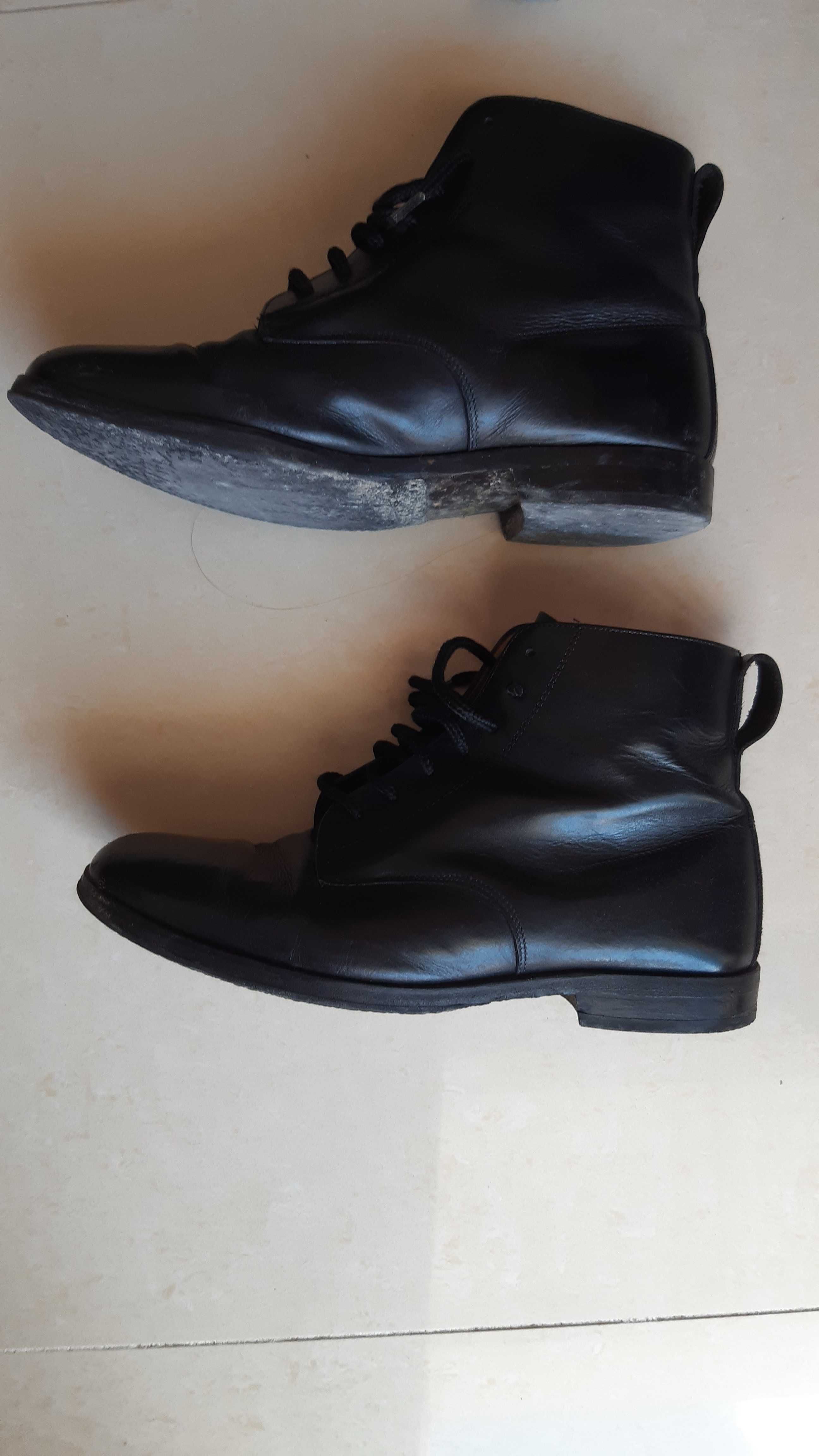 Botas de cerimónia (Modelo Colégio Militar) - tamanho 40