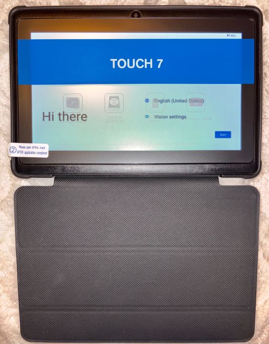 Tablet PRITOM - Android 13, 7 Polegadas com Capa Protetora