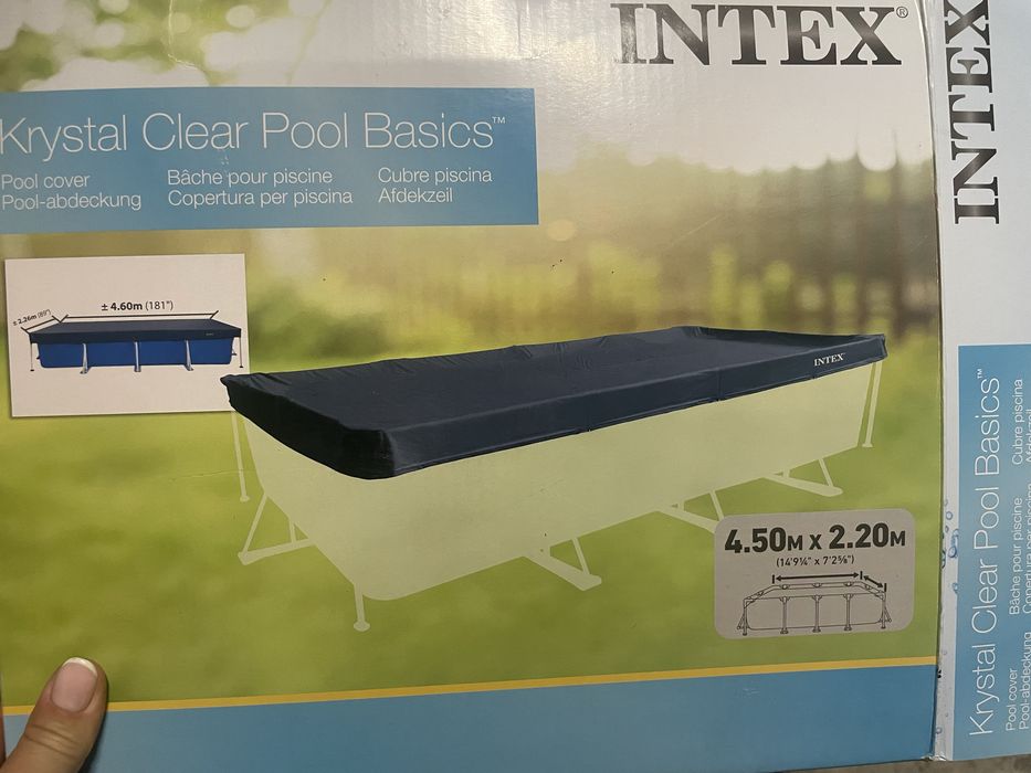 Basen 4,50x 2,20 wysokość 84