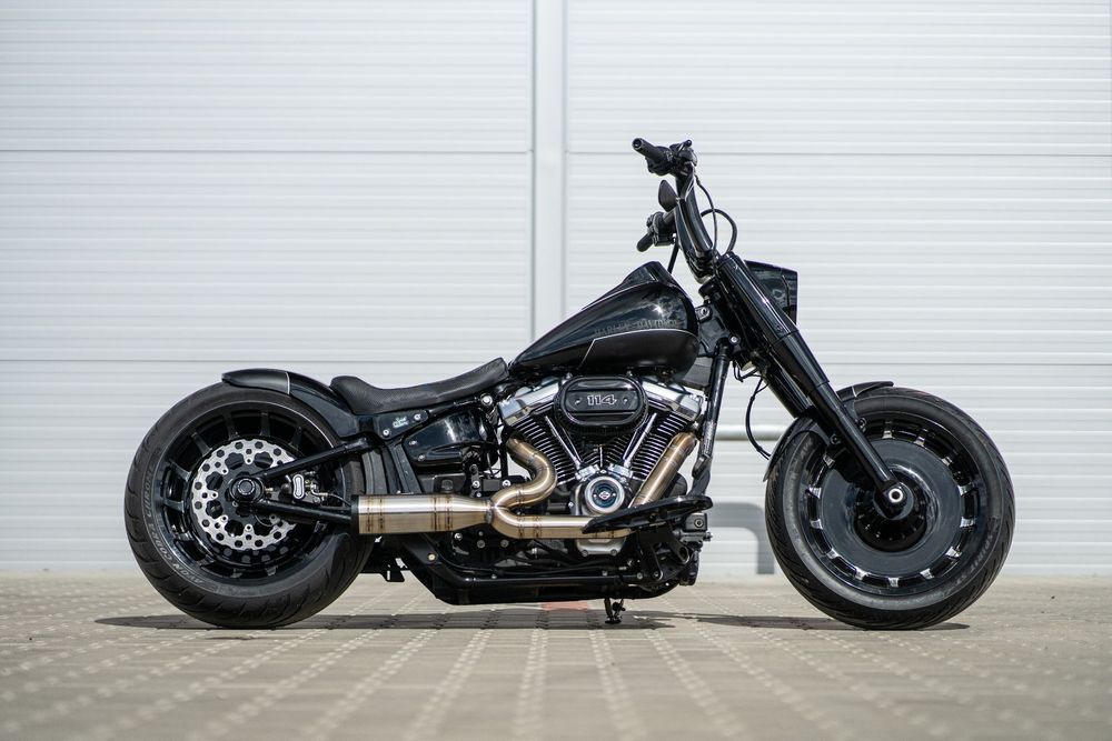 Harley-Davidson Softail Fat Boy Harley Davidson Softail Fat Boy CUSTOM - 114 cali - Air Ride