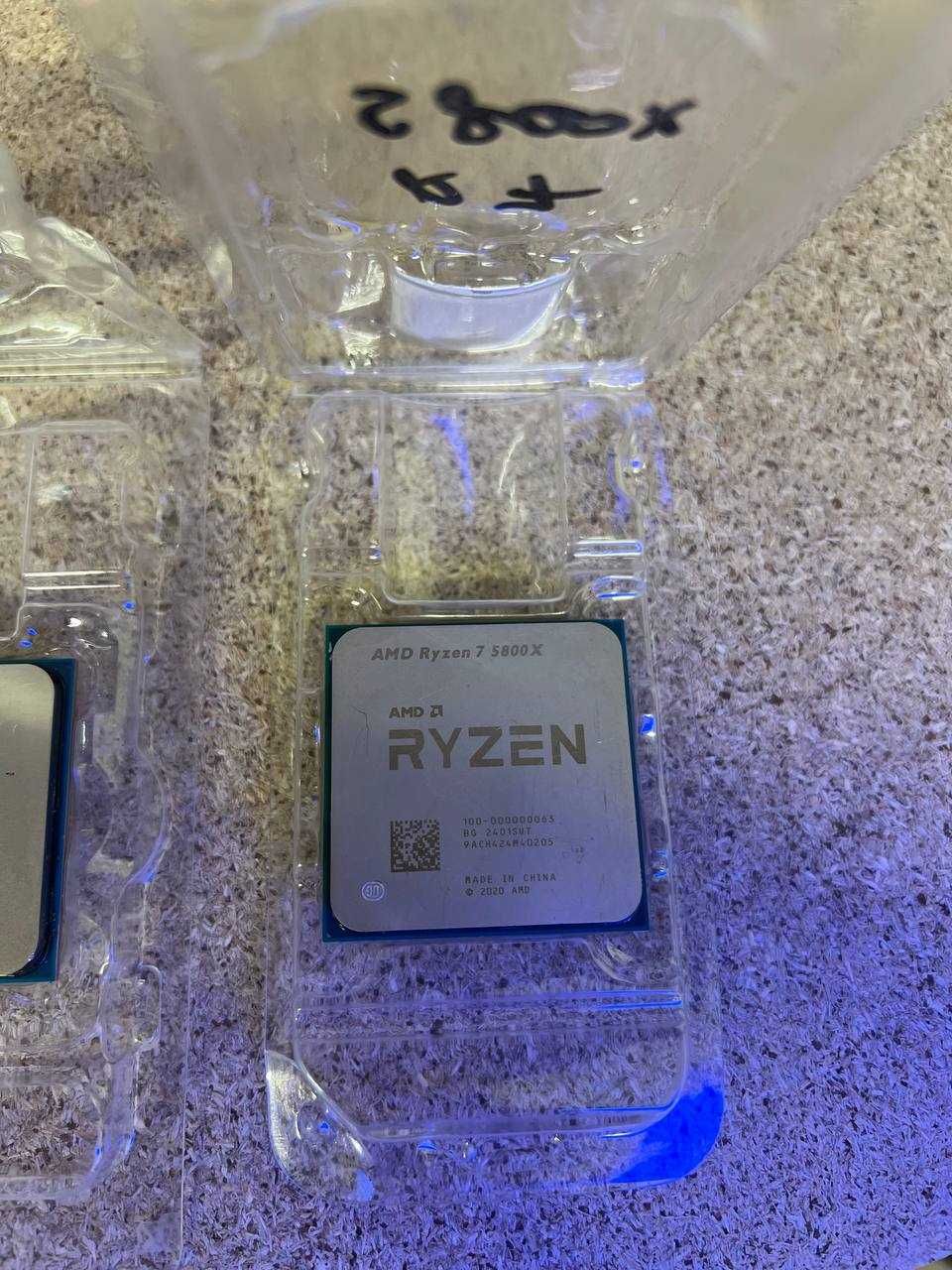Процесор Amd Ryzen 7 5800x 8/16 ядер, гарантія 3 міс(Оплата частинами)
