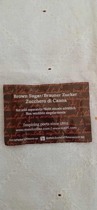 Pacote de açúcar Julius Meini