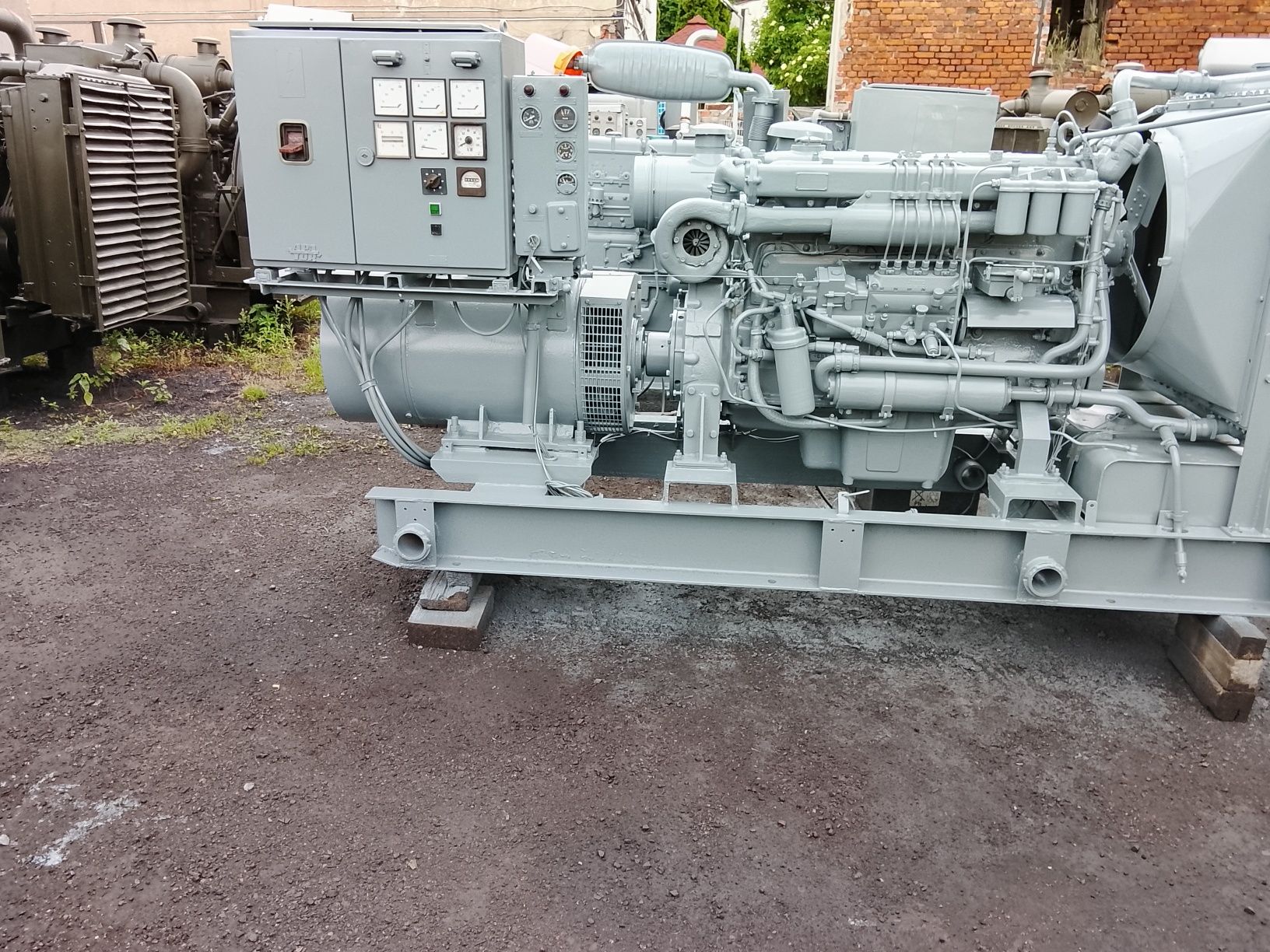 Agregat prądotwórczy 20 25 kw 32 kva silnik leyland SW 266 0 przebieg