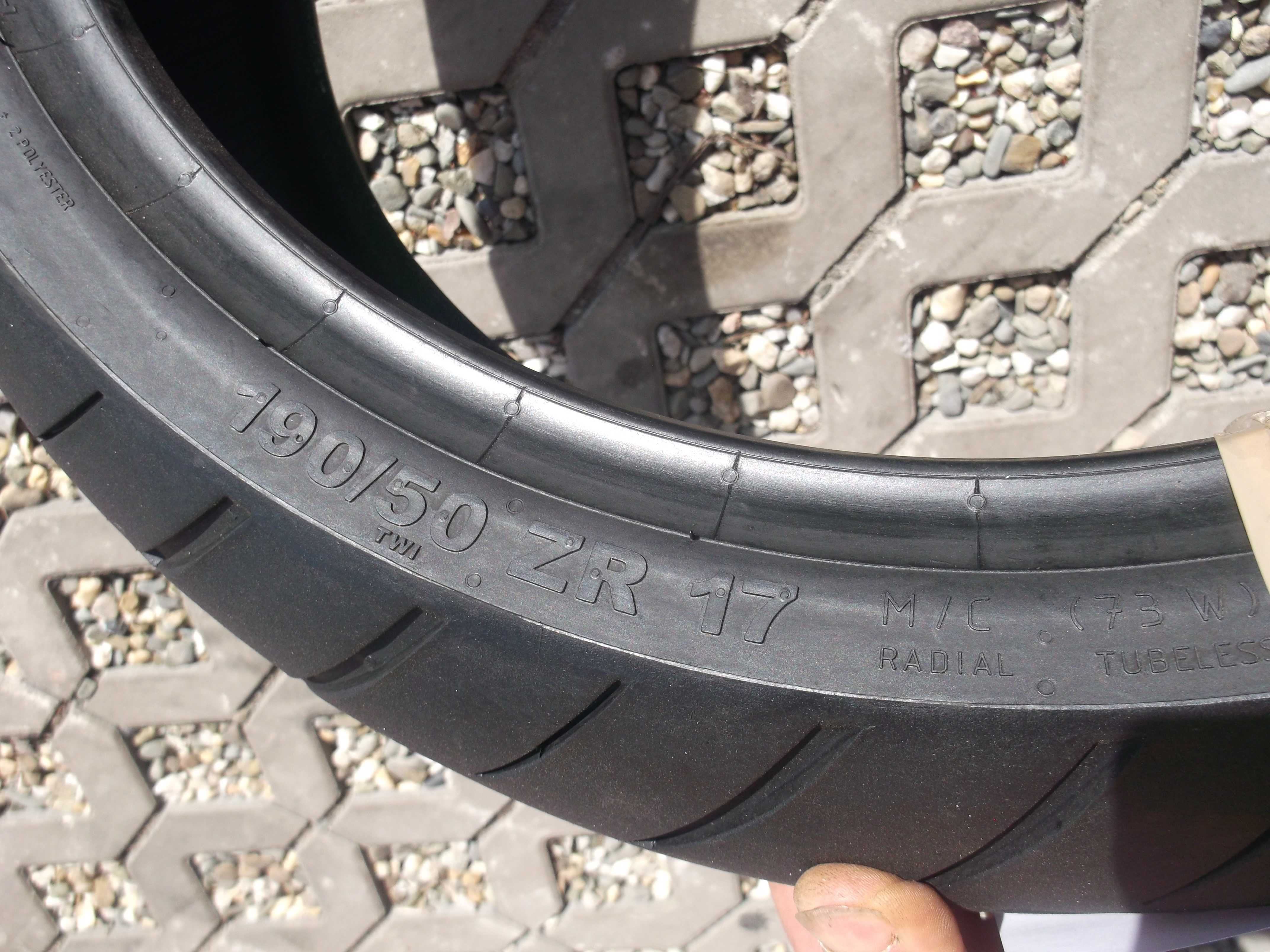 opona 190/50ZR17	Continental Conti Road Attack 3 dot4121 2,2mm