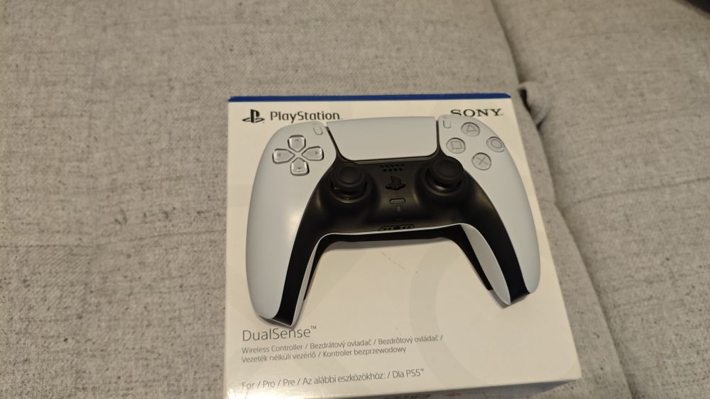 Dual Sense pad, biały, mało używany