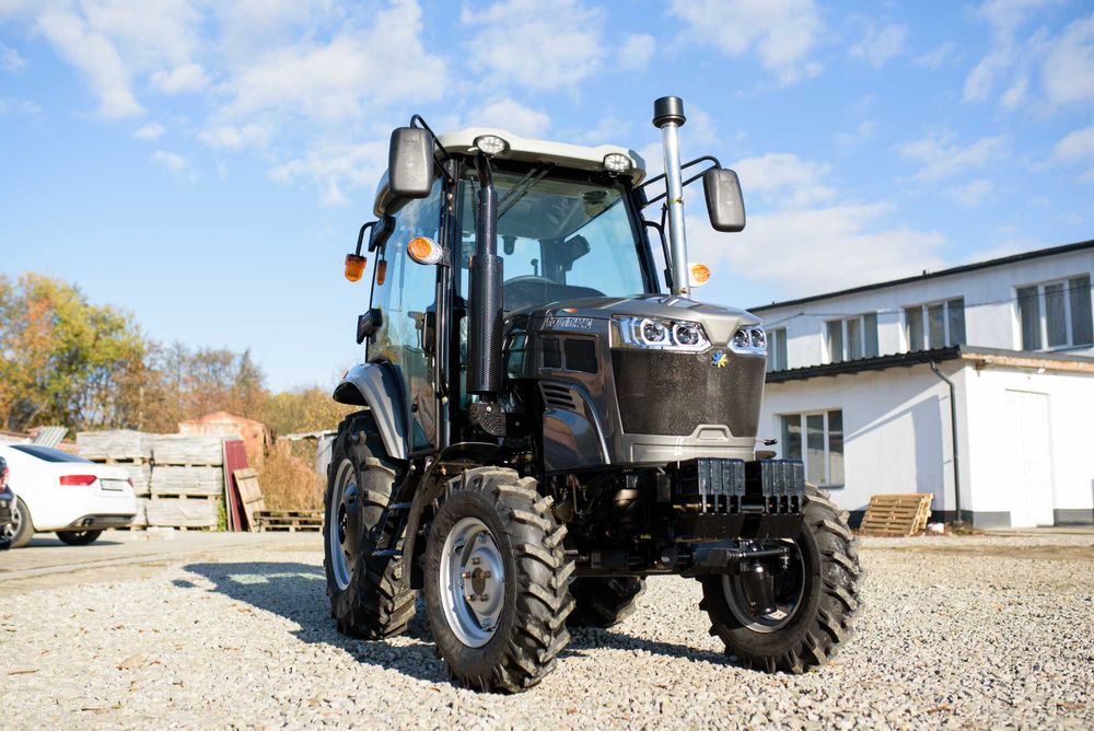 Мінітрактор Скаут 404 РЕВЕРС ЛЮК Обшита кабіна примусова навіска