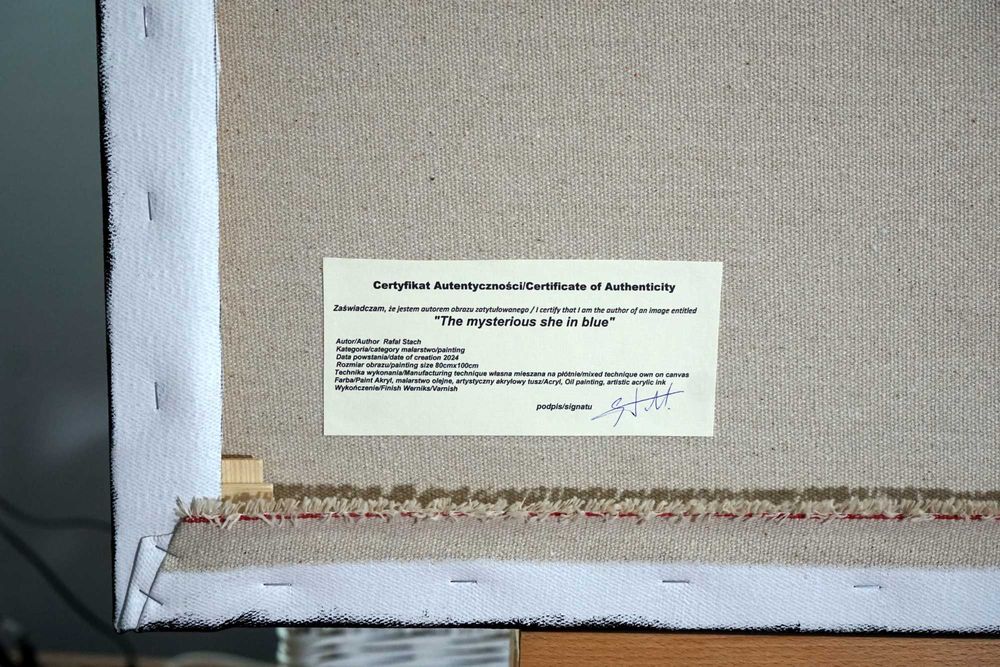 Duży obraz olejny akt oryginalny ręcznie malowany do sypialni biura