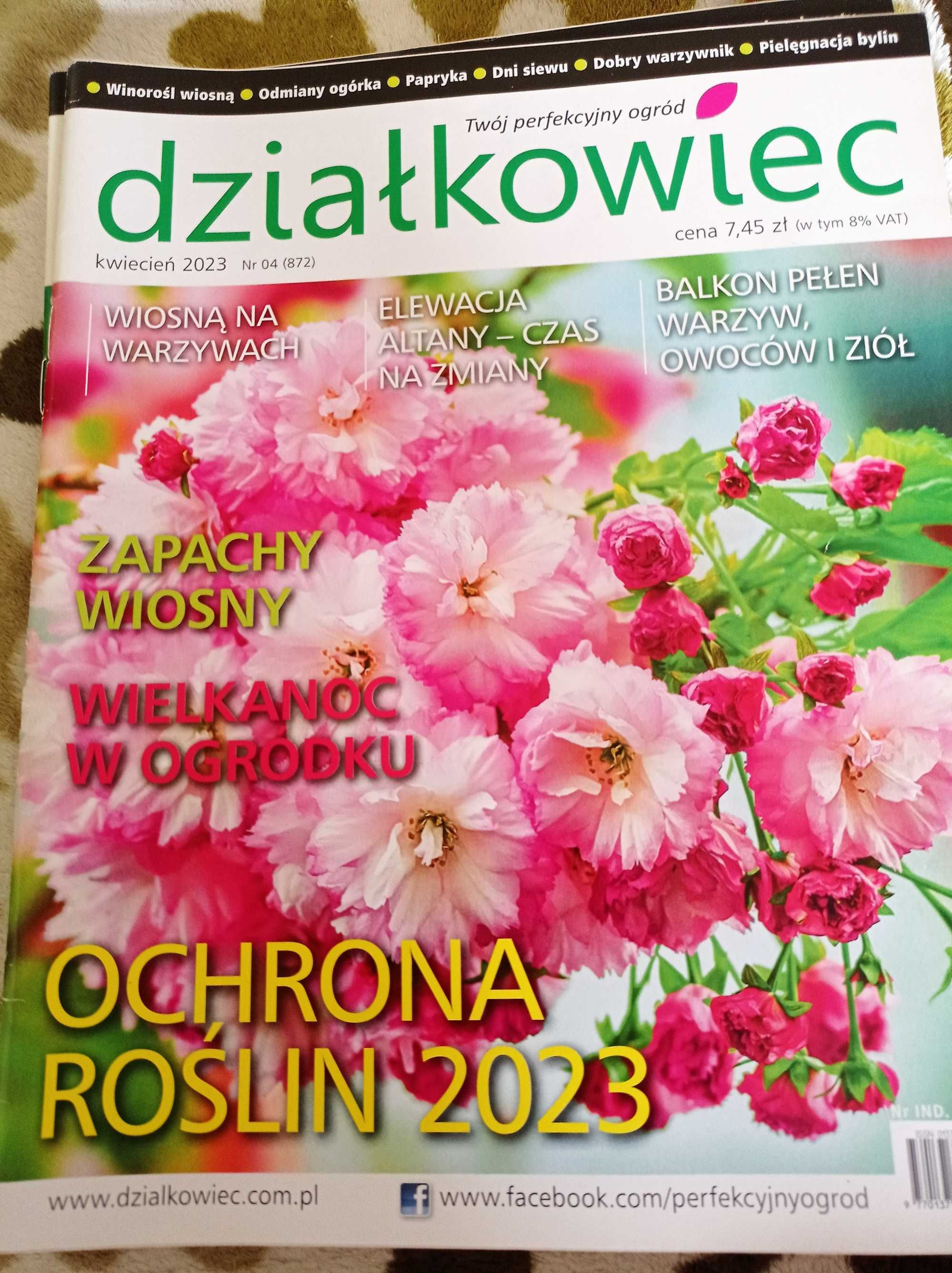 Nowy Magazyn Gazeta DZIAŁKOWIEC 11 numerów z 2023r.