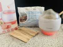 Kit depilação cera quente