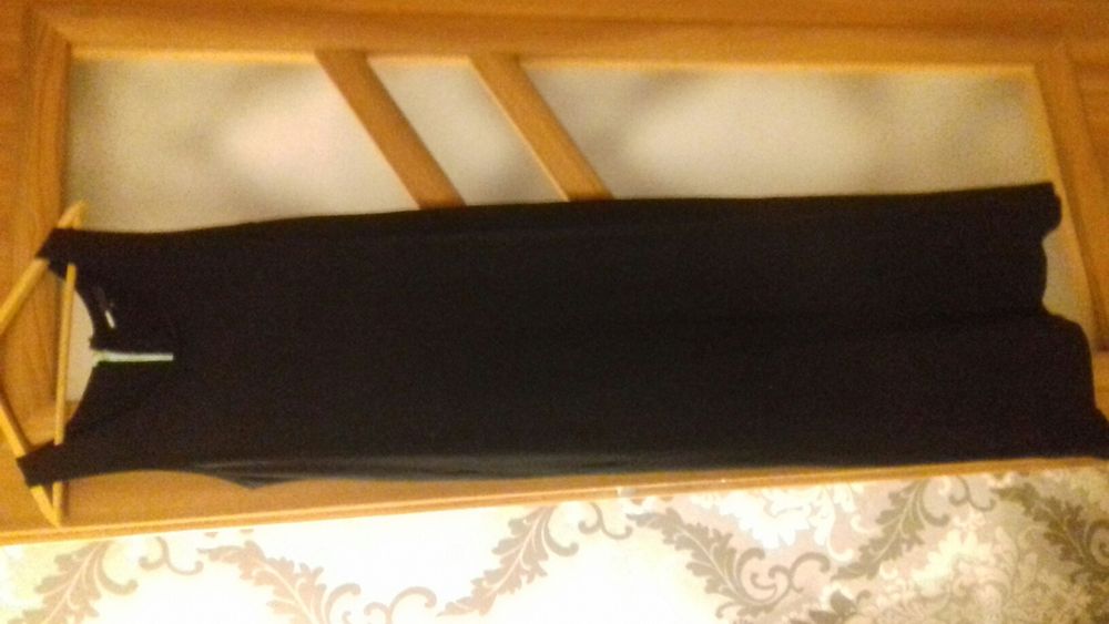 Sukienka Maxi długa S Vangraaf nowa czarna sylwester karnawał damska