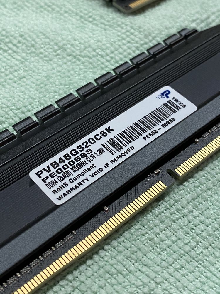 16 GB RAM DDR4 3200MHz Patriot Viper zestaw 4 kości