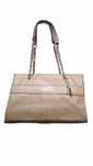 Guess Torebka Damska Shopper Logowana Woodson Satchel Brązowa T570