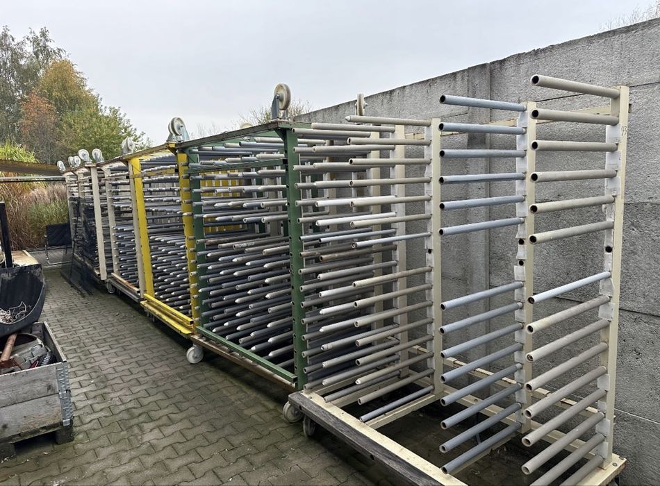 Wózek lakierniczy , wózek do lakierni , regal na kółkach