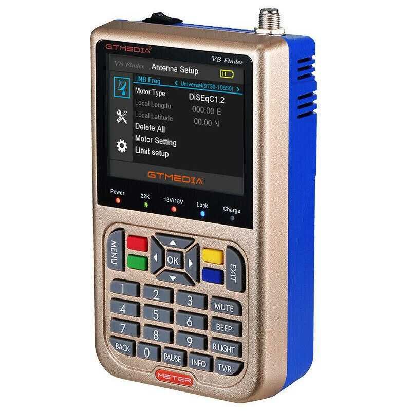 Miernik Satellite Finder V8