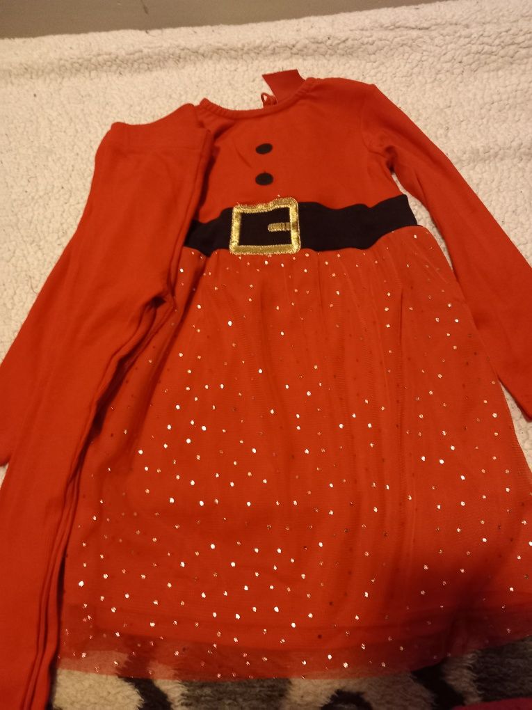 Vestido de Natal para menina