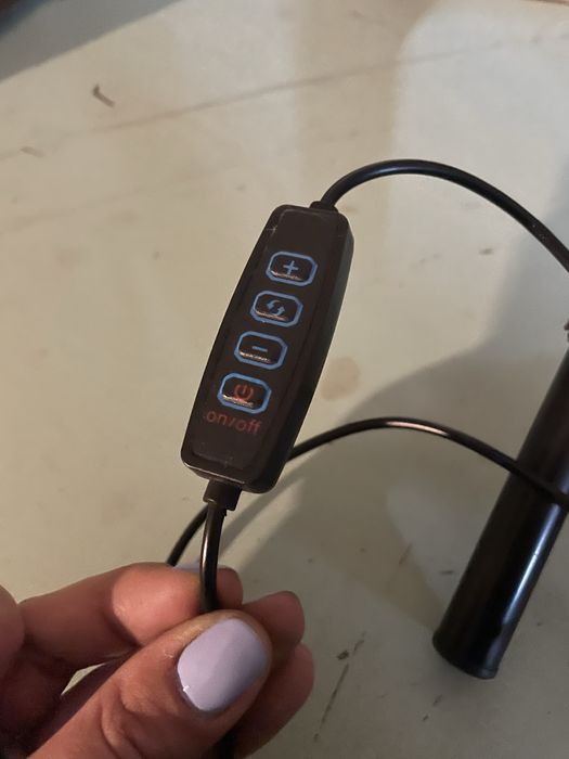 Ringlight com 6 modos de luz