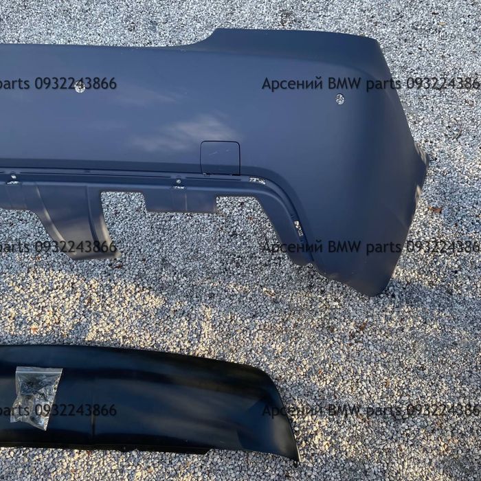 Бампер задній bmw e60 е60 m packet м пакет mtech мтех губа